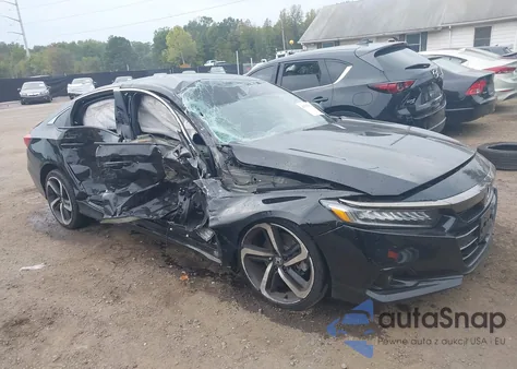 2021 Honda Accord Sport from USA, damaged, VIN 1HGCV1F32MA110555